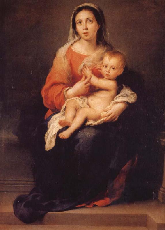 Bartolome Esteban Murillo The Virgin and Child oil painting image